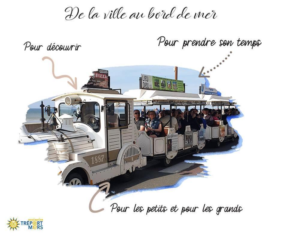 או Idealement Situe "Le Studio" Les Locations Isahora Sont Aussi A 2 Pas Du Chateau D'Eu, Des Falaises Du Treport, De Mers Les Bains Et Aux Portes De La Baie De Somme מראה חיצוני תמונה